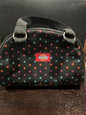 EUC Dickies polka dot purse